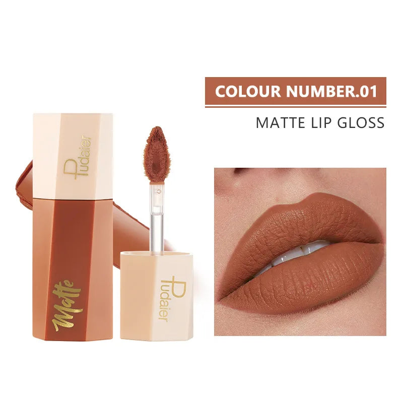 5 Colors Matte Waterproof Velvet Nude Lipstick